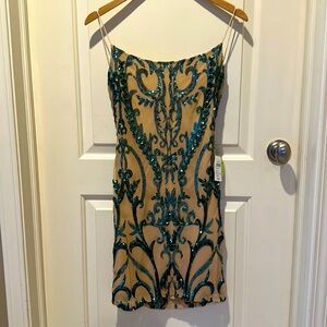 NWT Windsor Sequin dress
